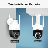 دوربین مداربسته هوشمند SriHome SH041 PTZ 5MP با زوم اپتیکال 20X، دید در شب رنگی و WiFi