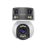دوربین مداربسته هوشمند سه لنز SriHome SH055B 8MP چرخشی WiFi
