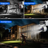 دوربین مداربسته هوشمند سه لنز SriHome SH055B 8MP چرخشی WiFi