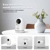 دوربین مداربسته تحت شبکه بیسیم SRICAM SH042 Full HD 1080P گردان با تشخیص انسان و مکالمه دوطرفه